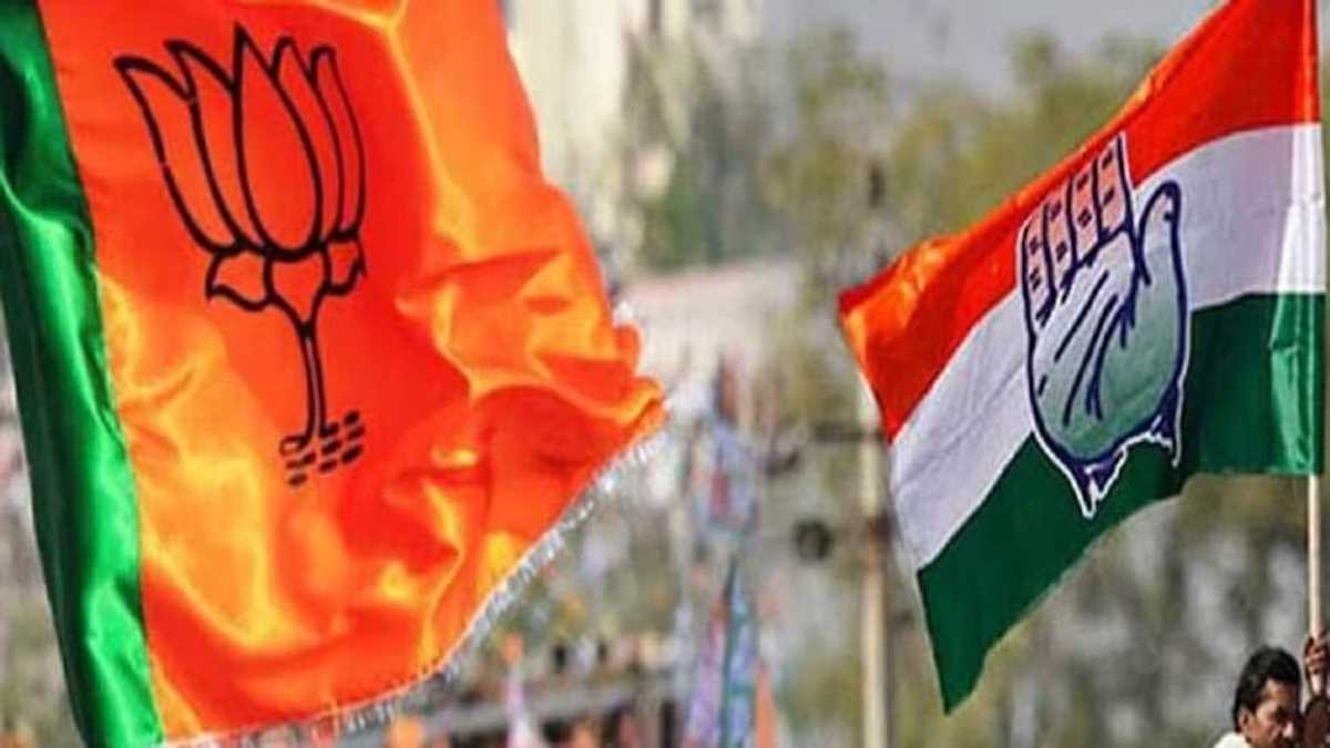 कर्नाटक विधानसभा चुनाव में कांग्रेस भाजपा पर भारी